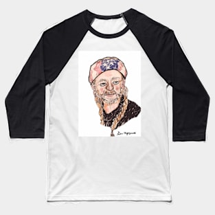 Willie Nelson Baseball T-Shirt